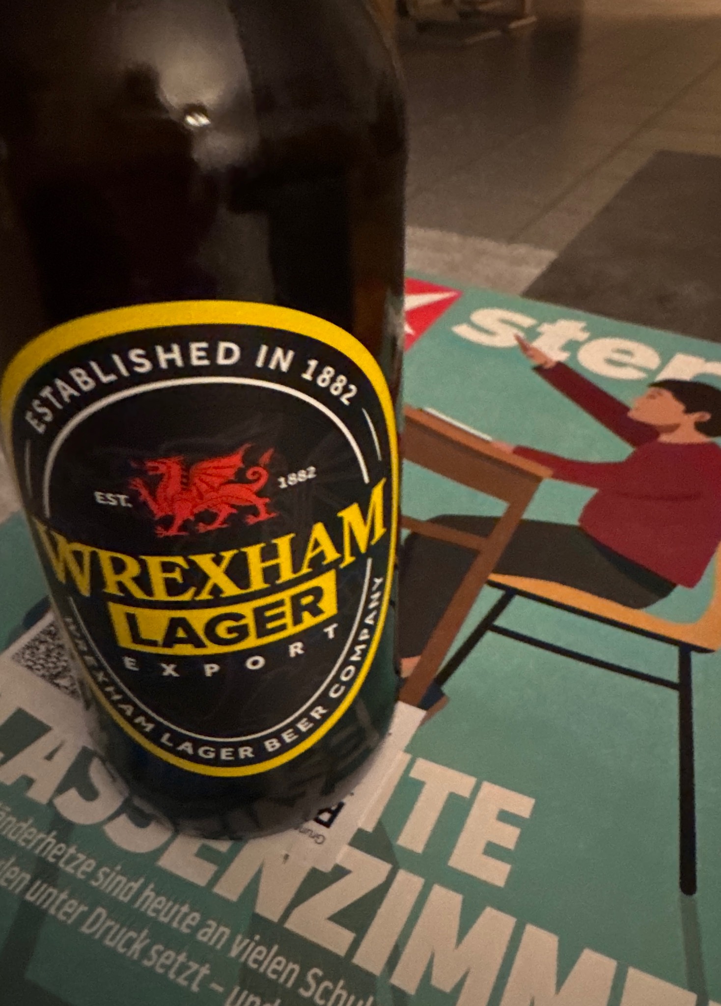 Wrexham Lager, Wales