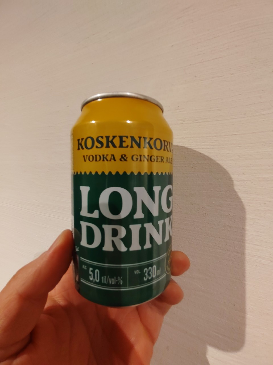 Koskenkorva Long Drink Vodka & Ginger Ale, Anora Group
