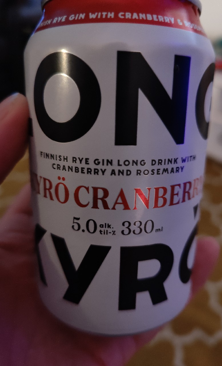 Kyrö Cranberry 5.0%, Finland