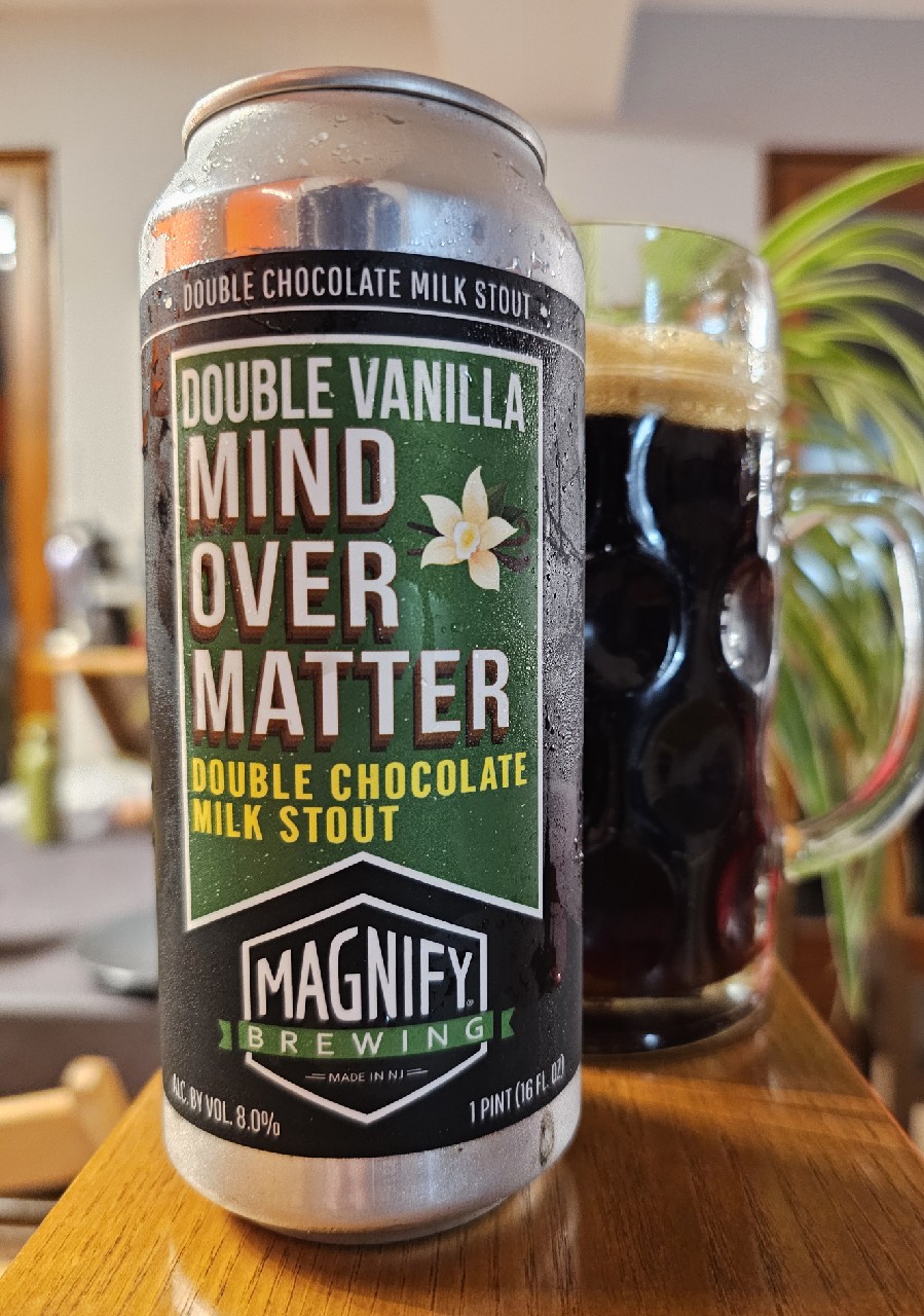 double vanilla mind over matter, Magnify Brewing Company