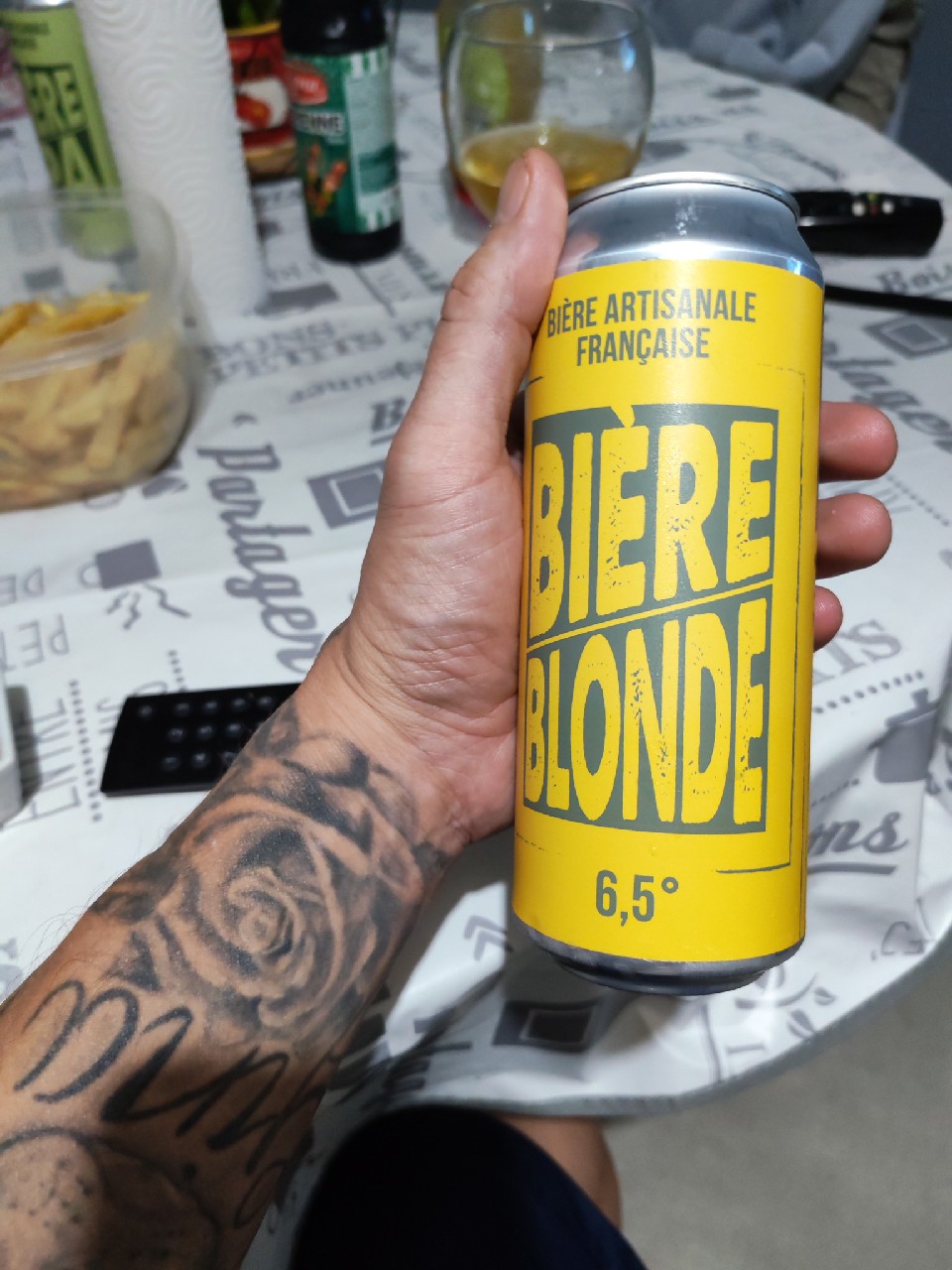 Bière blonde, France