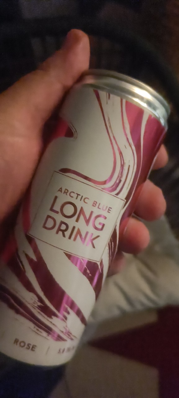 Arctica Blues Long Drink Rose, Arctic Blue Beverages