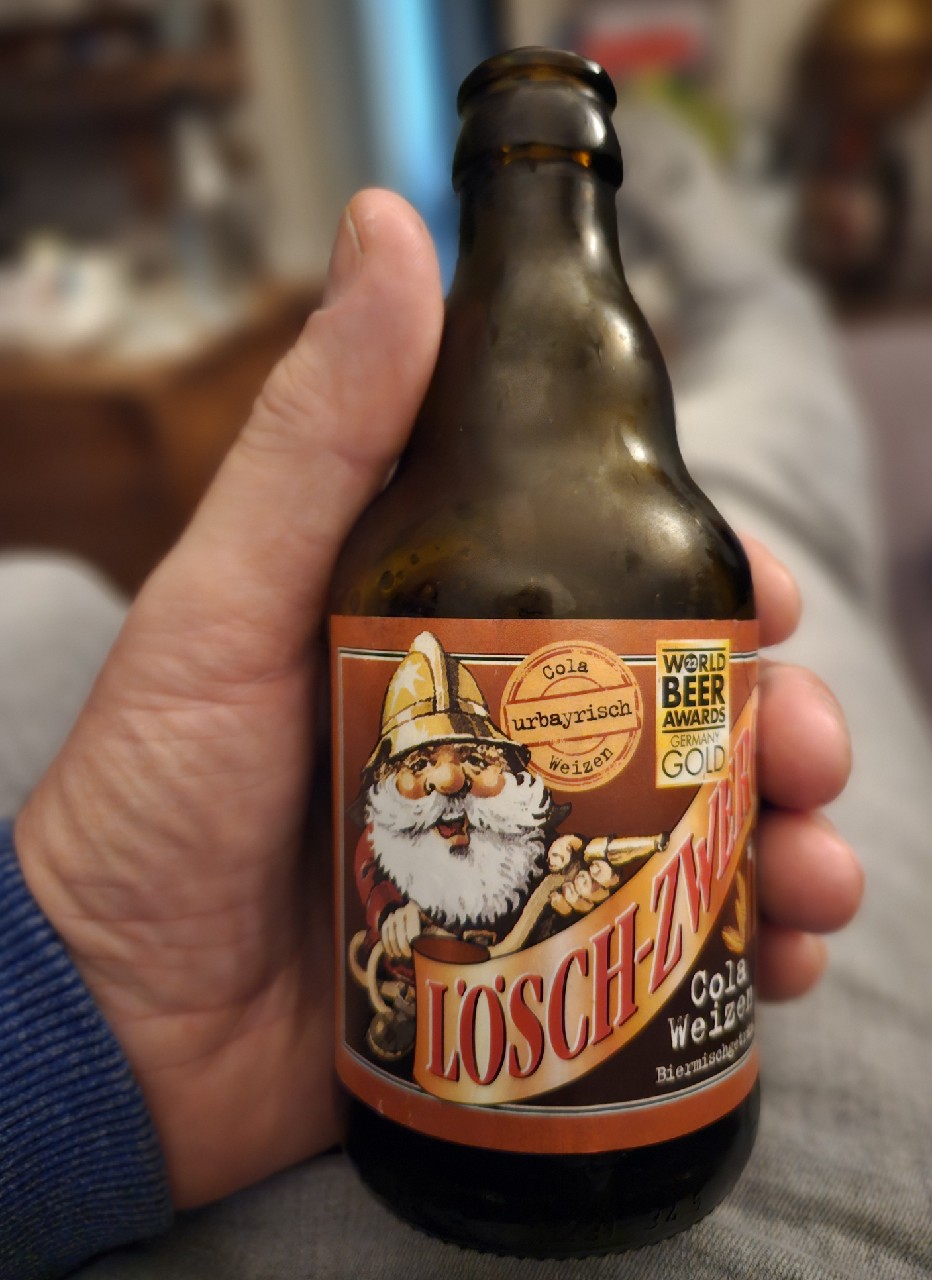 Lösch-Zwerg Cola Weizen, Privatbrauerei Schimpfle