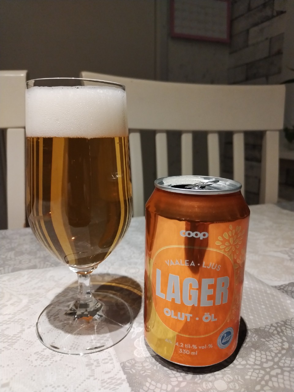 Coop Vaalea Lager 4.3%, Poland