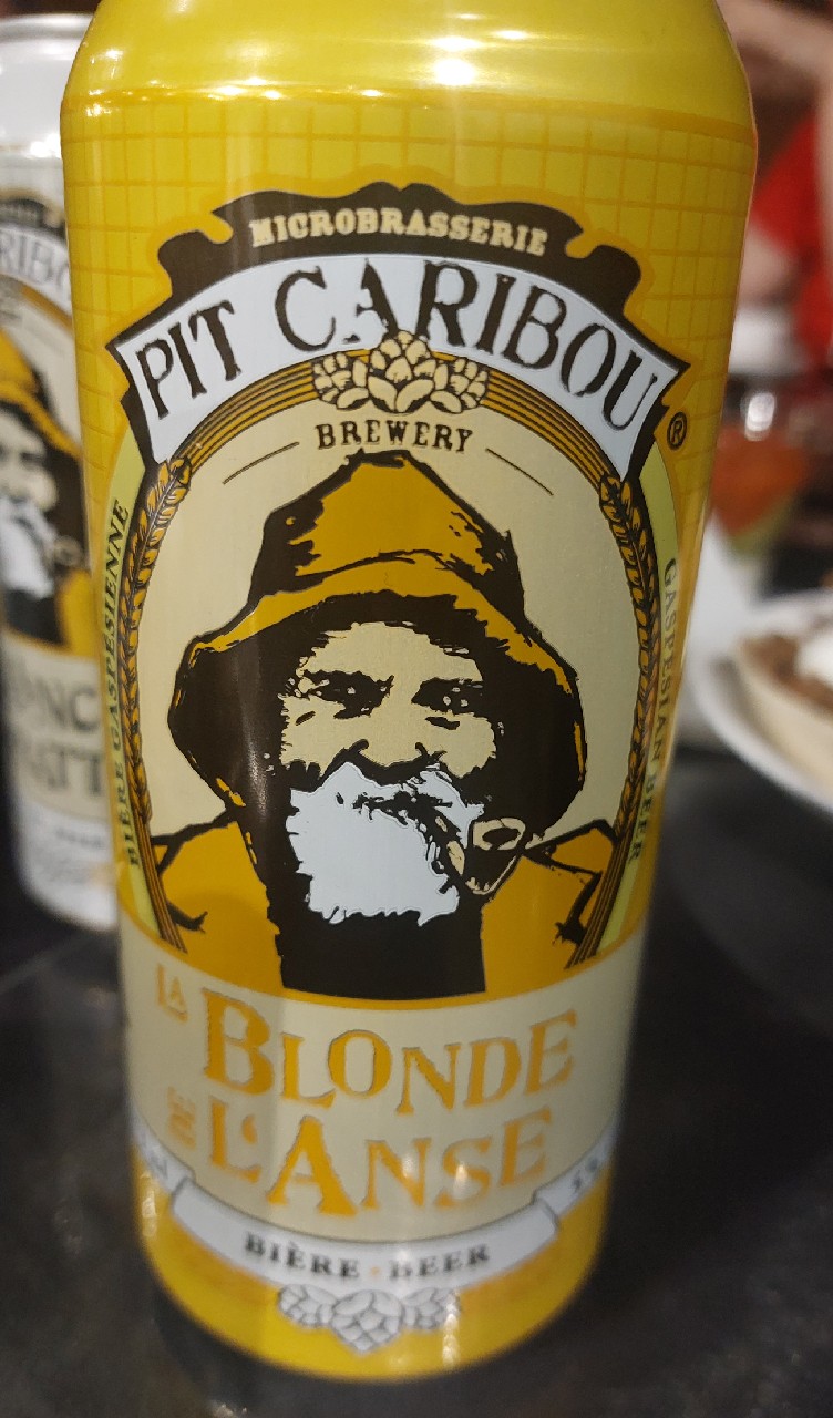 La Blonde de l'Anse, Microbrasserie Pit Caribou