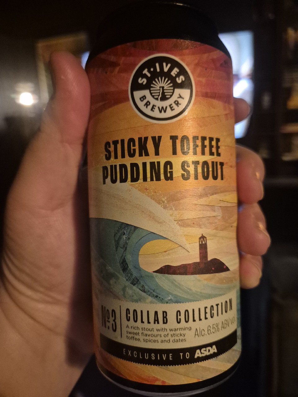 Sticky Toffee Pudding Stout, St. Ives Brewery