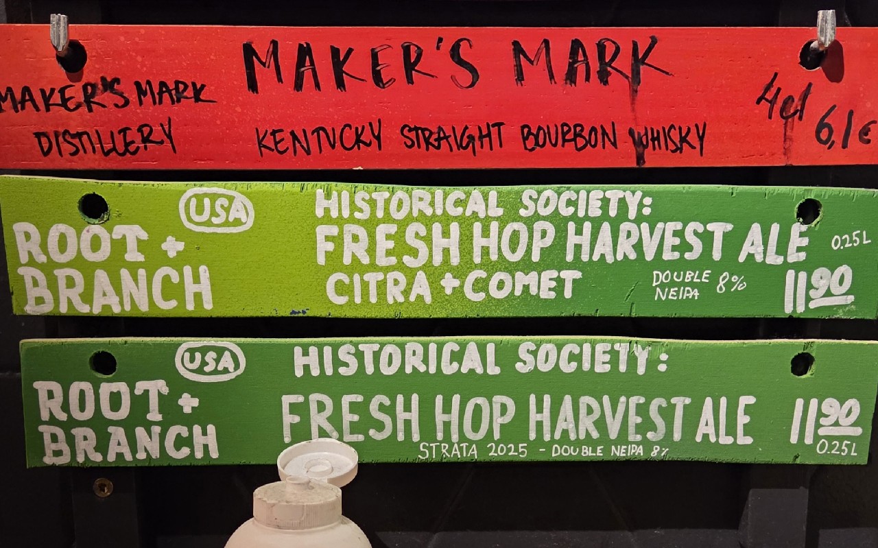 Historical Society: Fresh Hop Harvest Ale (Citra Comet), Root + Branch Brewing