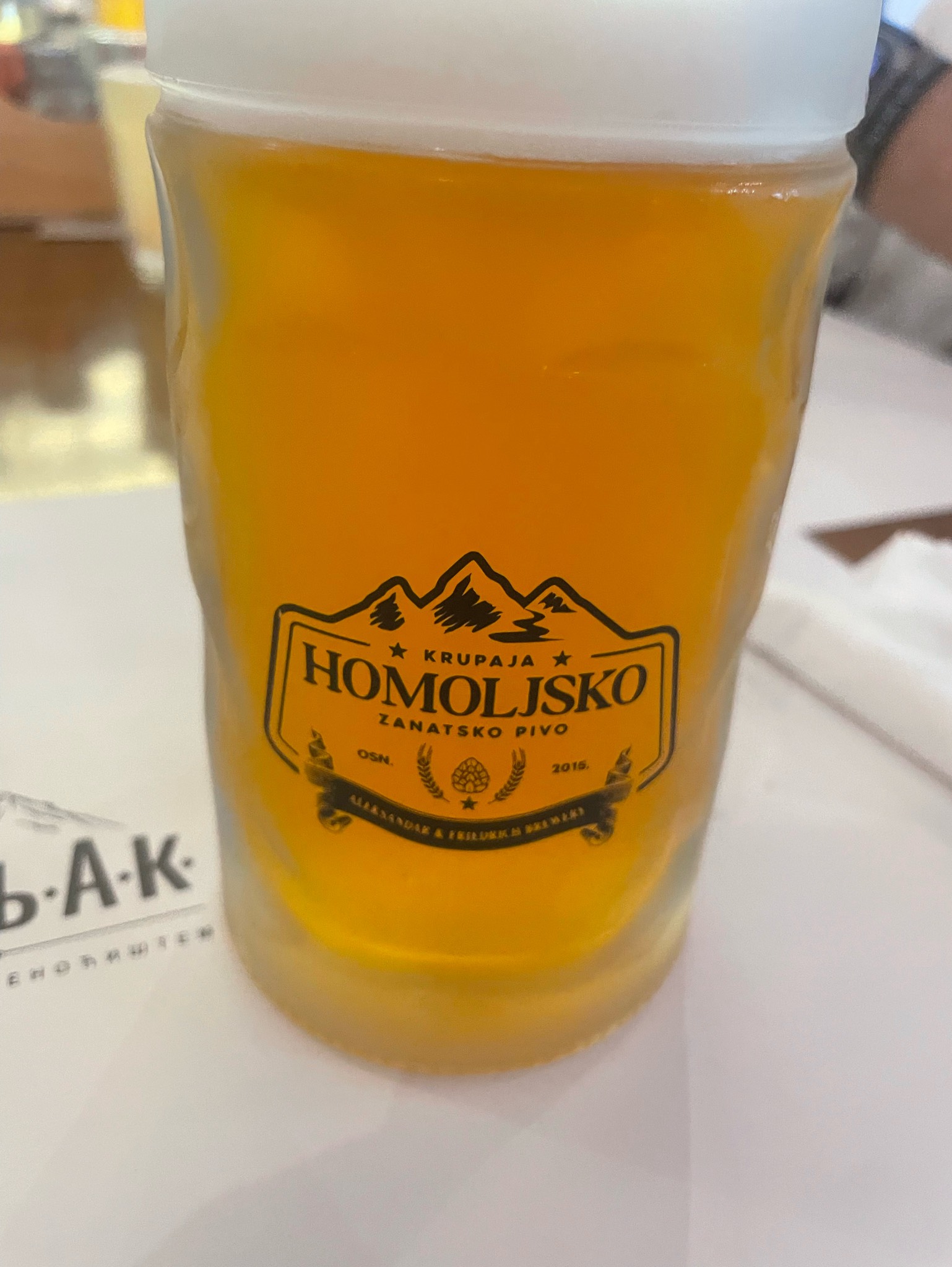 Homoljsko svetlo, Homoljsko