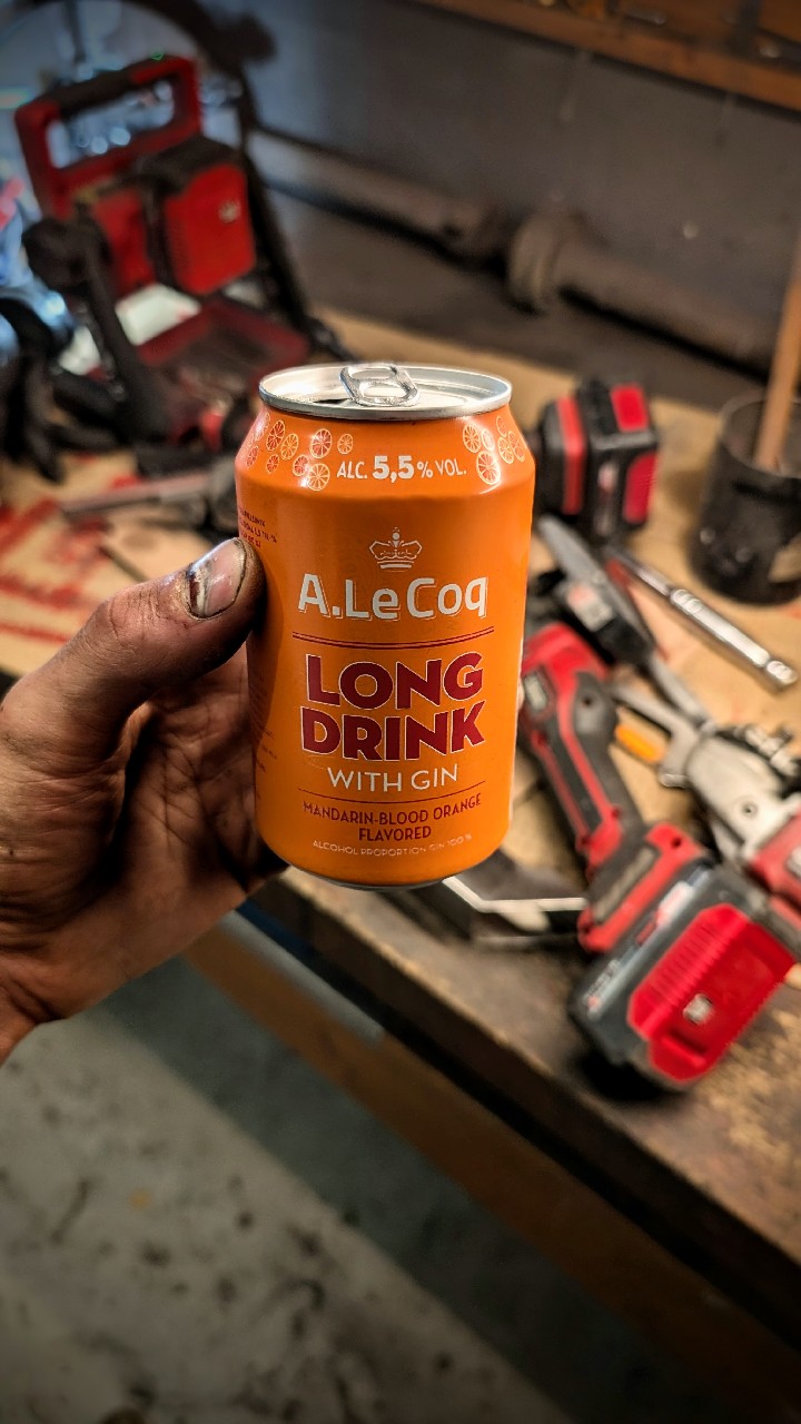 A. Le Coq GIN Mandarin - Blood Orange Long Drink, A. Le Coq (Olvi)