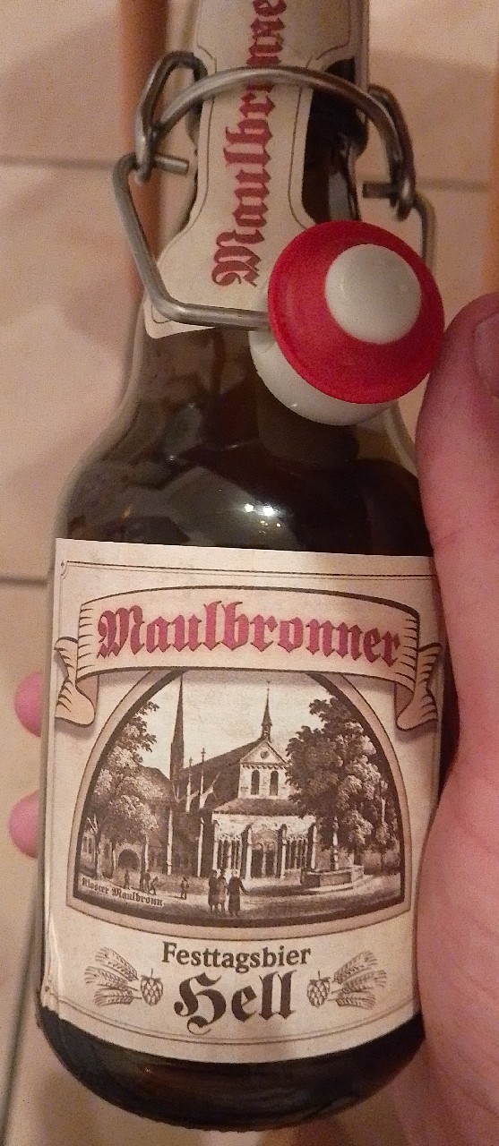 Maulbronner Festtagsbier Hell, Palmbräu (Brauhaus Pforzheim)