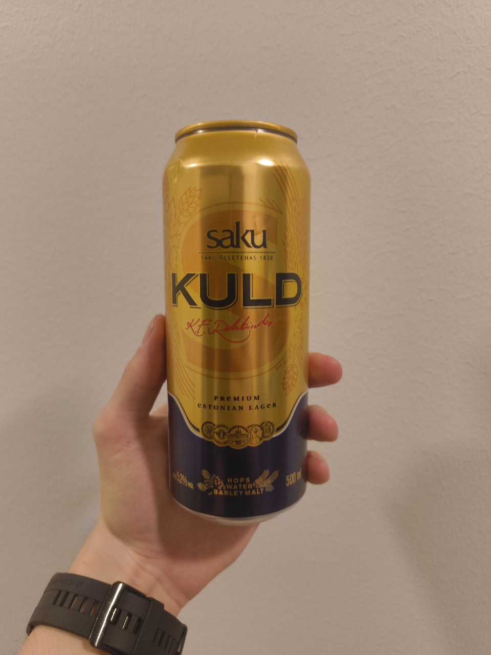 Saku Kuld, Saku Õlletehas (Carlsberg)