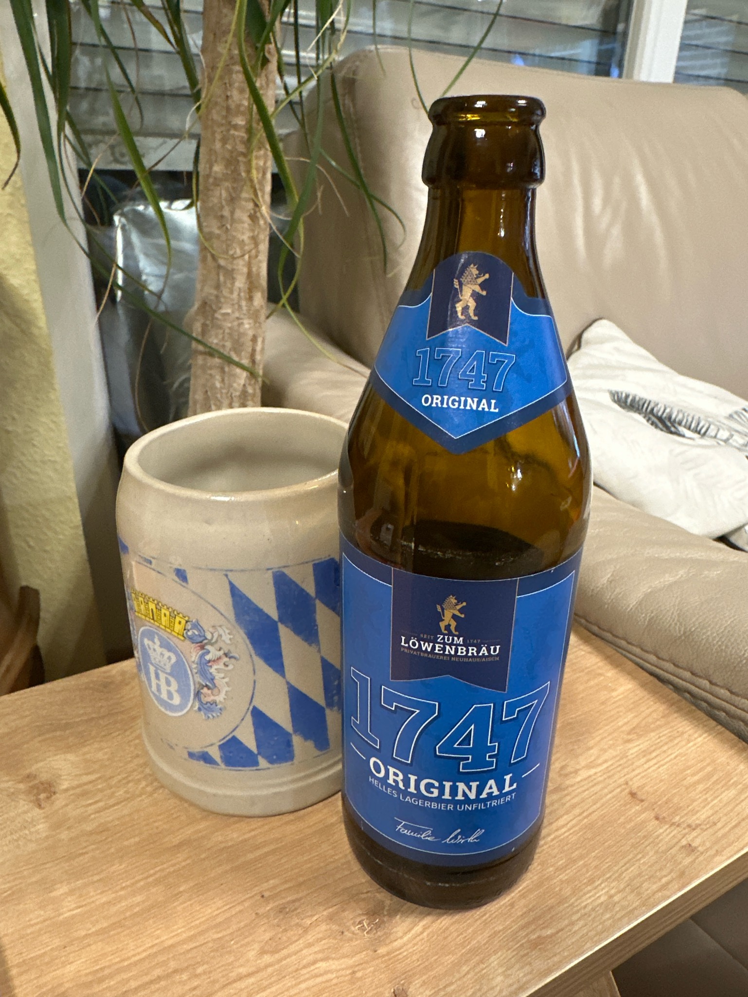 1747 Original / Null Dreier, Löwenbräu Neuhaus