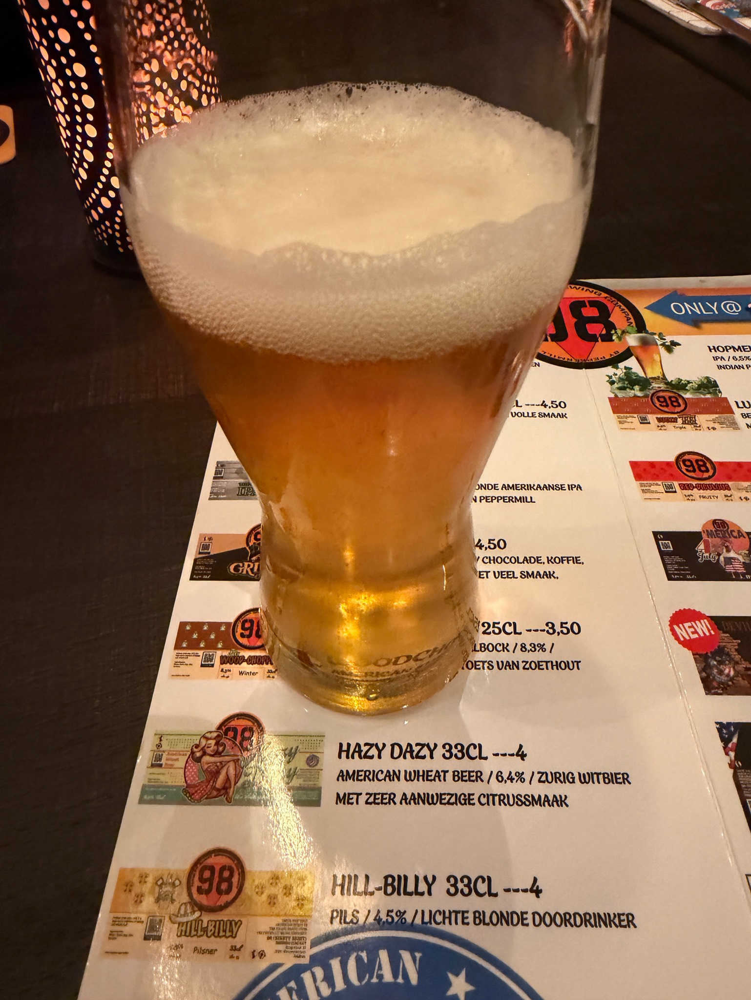 Hazy dazy, Ninety eight brewing company