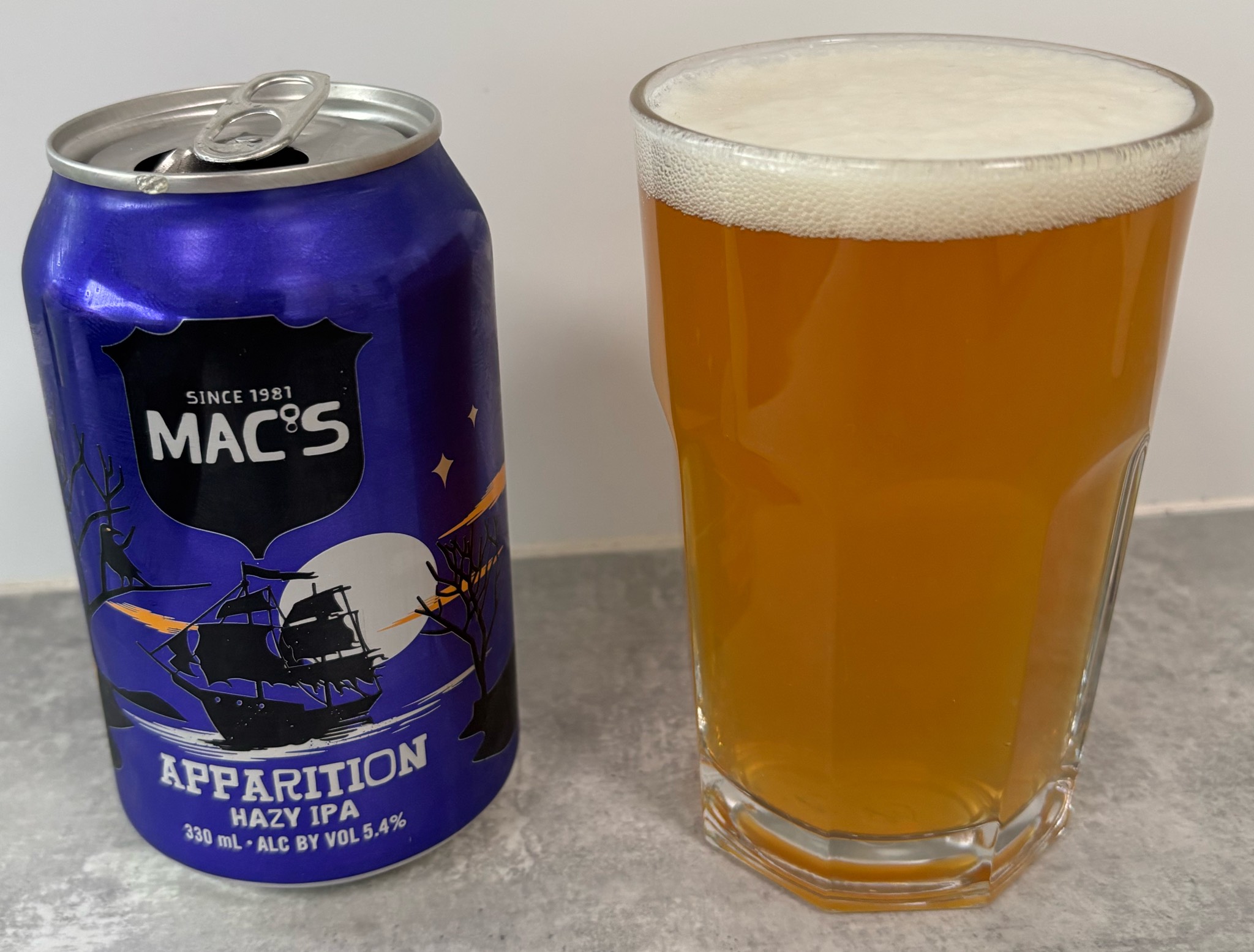 Apparition hazy IPA, New Zealand