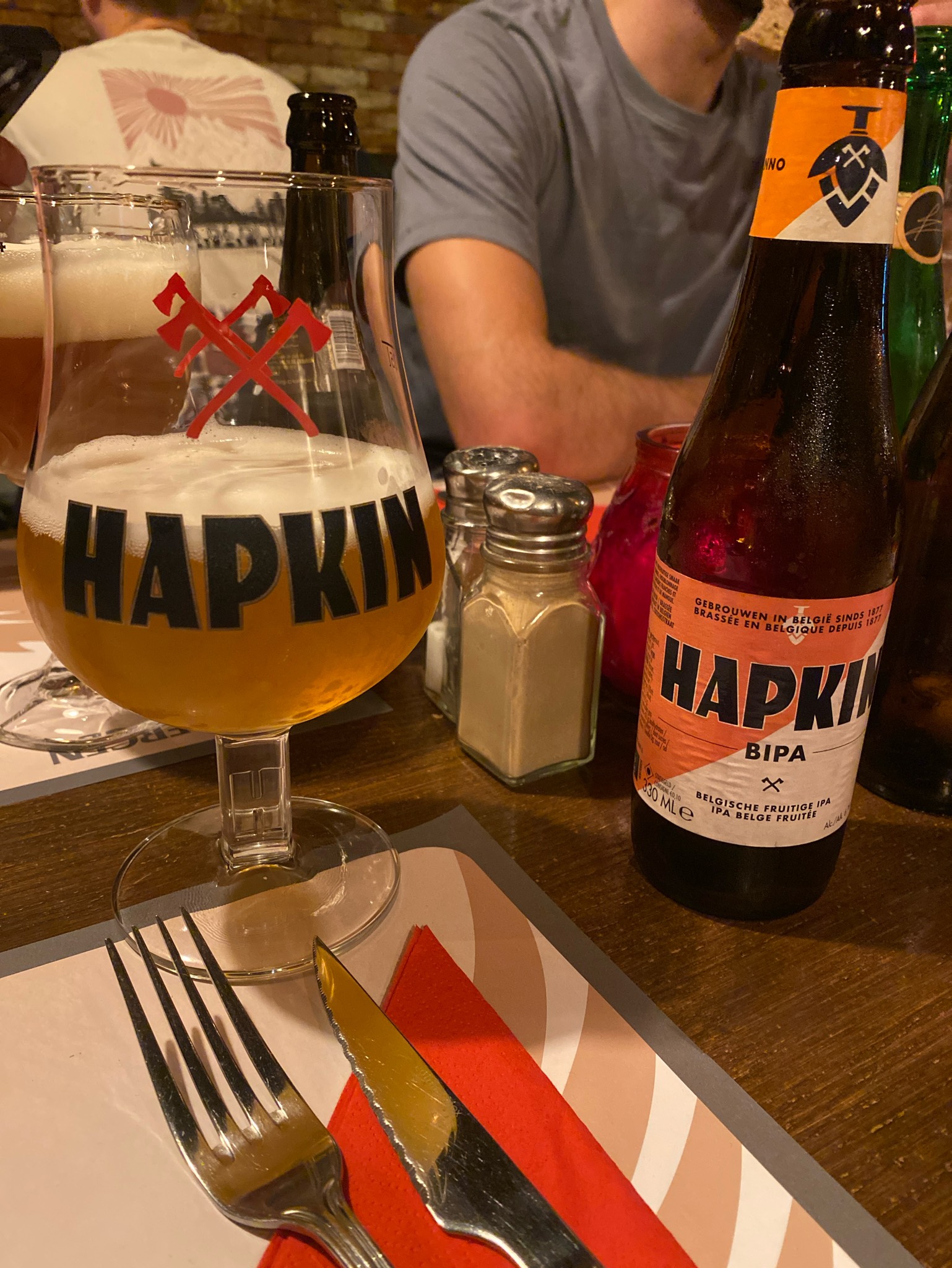 Hapkin BIPA, Brouwerij Alken-Maes (Heineken)