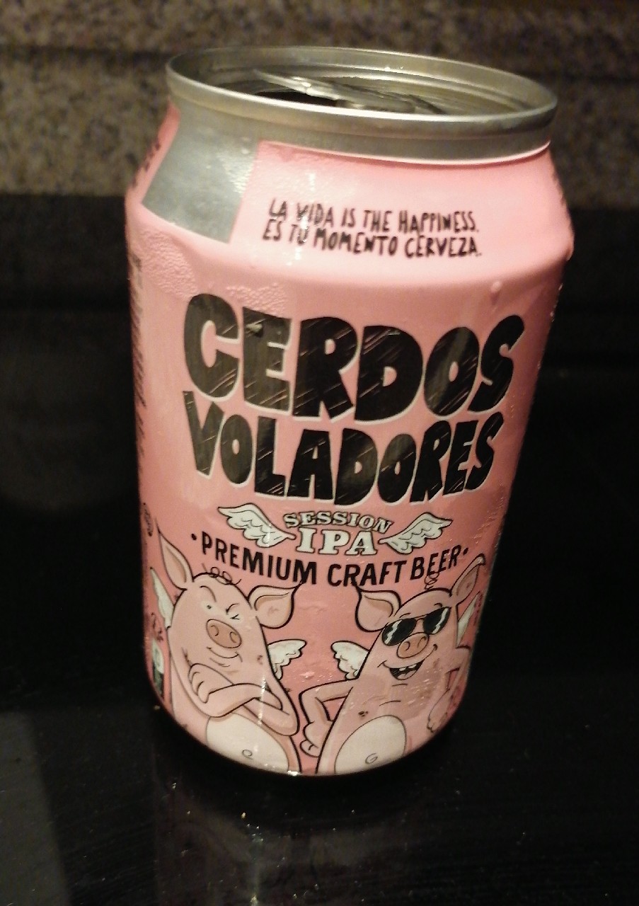 Cerdos Voladores IPA, Barcelona Beer Company