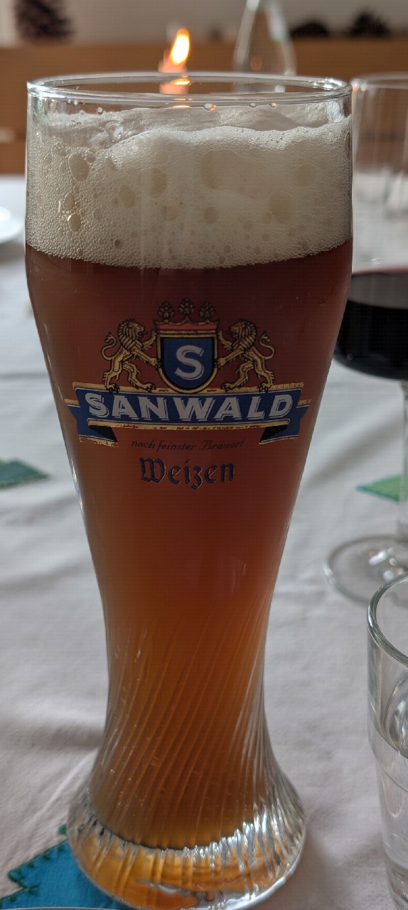 Sanwald Weizen Dunkel, Dinkelacker-Schwaben Bräu