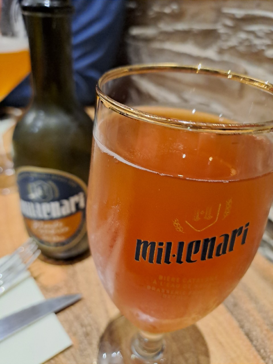 Mil.lenari Blonde Ambrée, Brasserie Milles