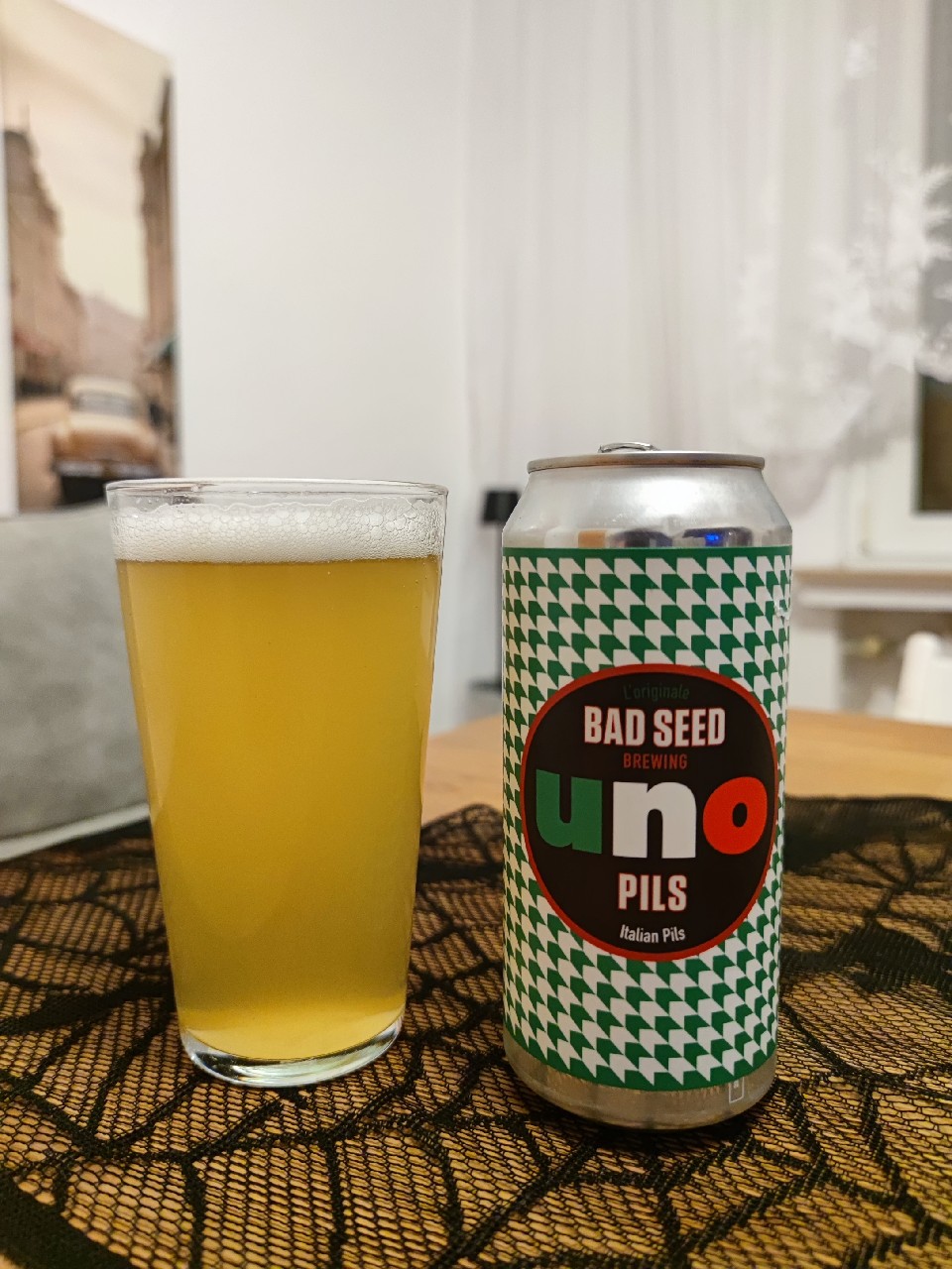 Uno pils, Bad Seed Brewing