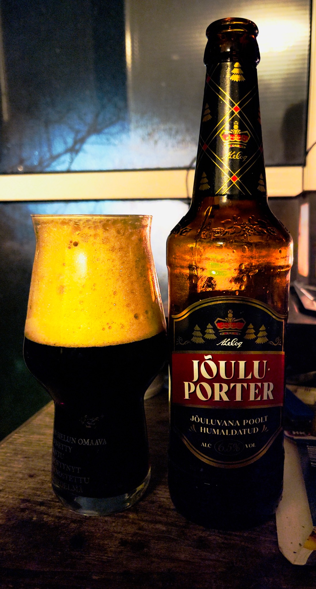 Jõuluporter, Estonia