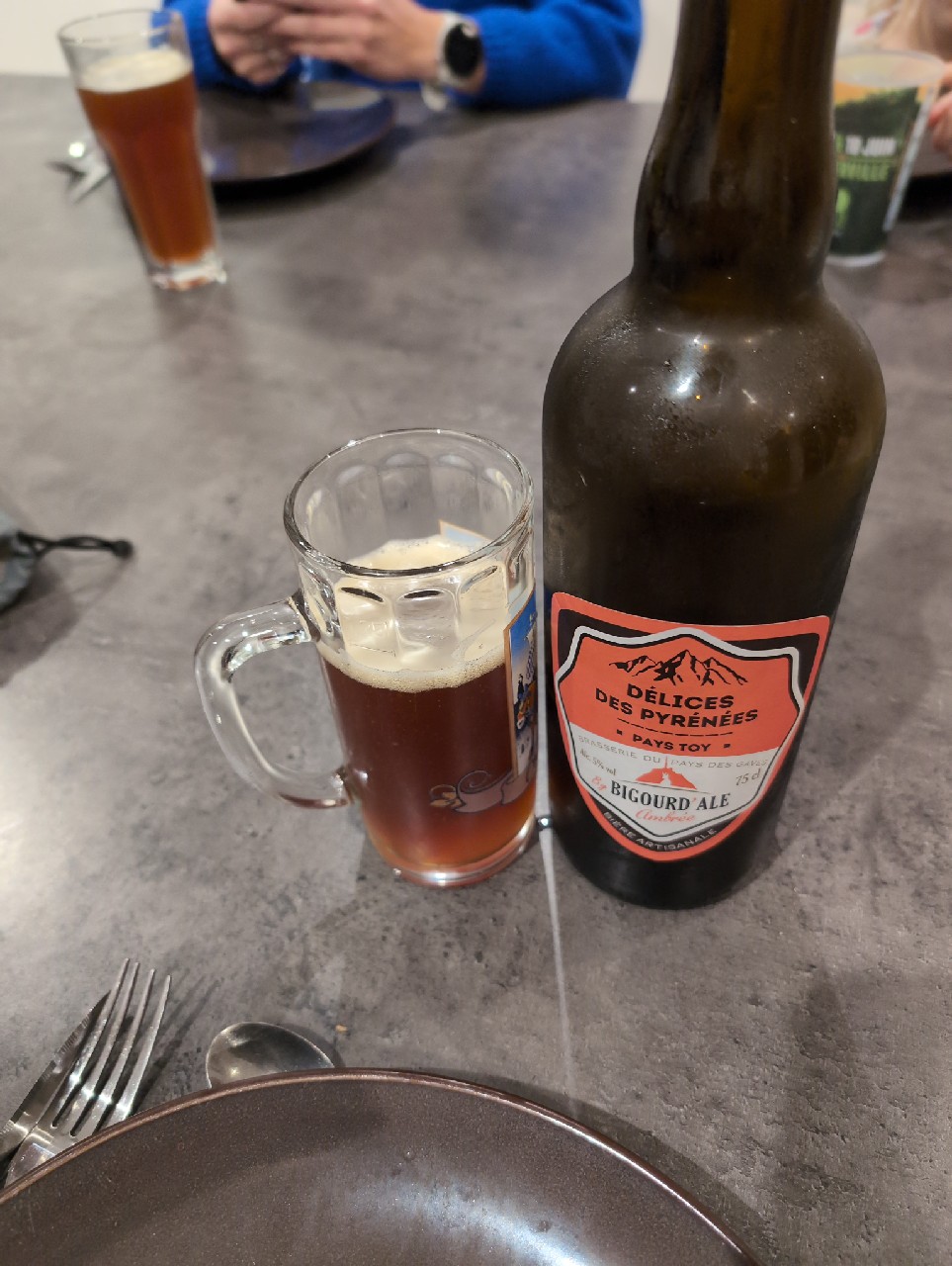 La Bigourd'Ale Ambrée, Brasserie Du Pays Des Gaves