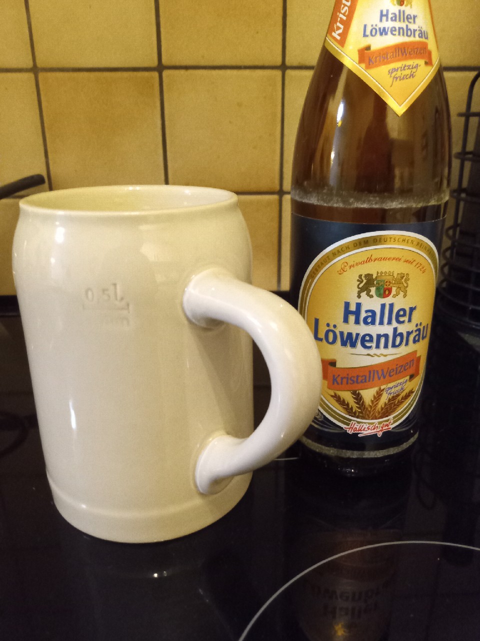 KristallWeizen, Haller Löwenbräu