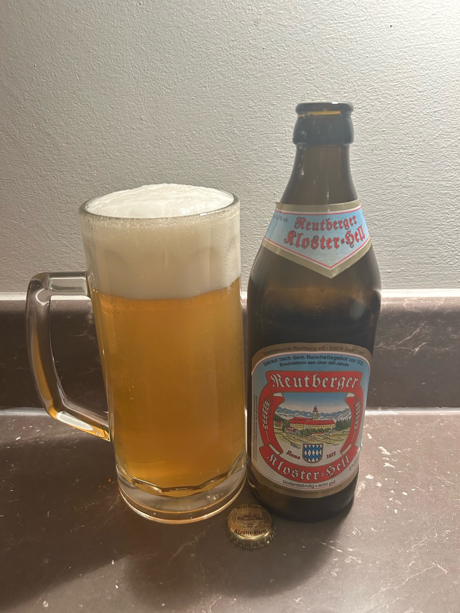 Reutberger Kloster-Hell, Klosterbrauerei Reutberg