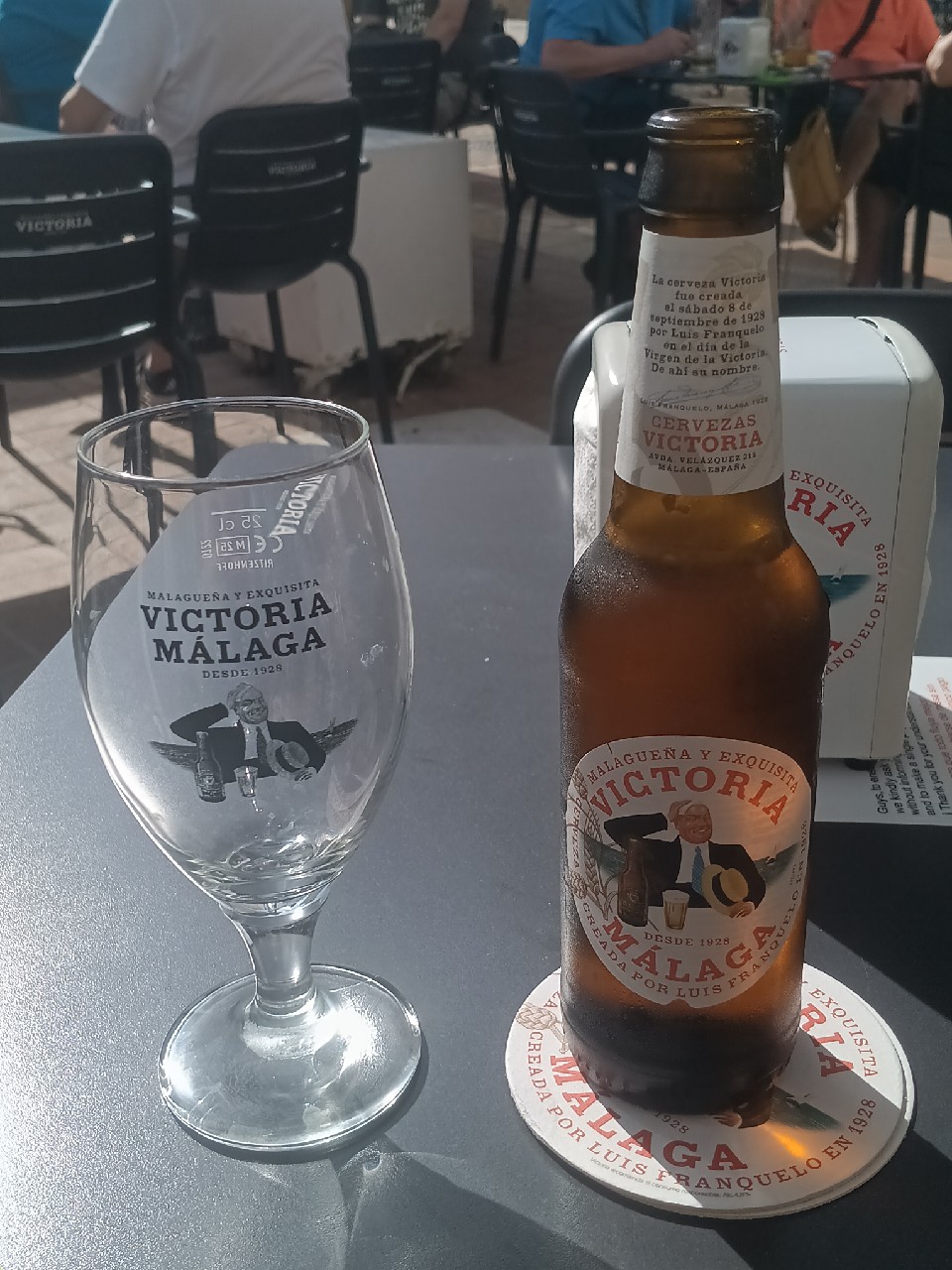 Victoria Málaga, Cervezas Victoria 1928 (Damm)