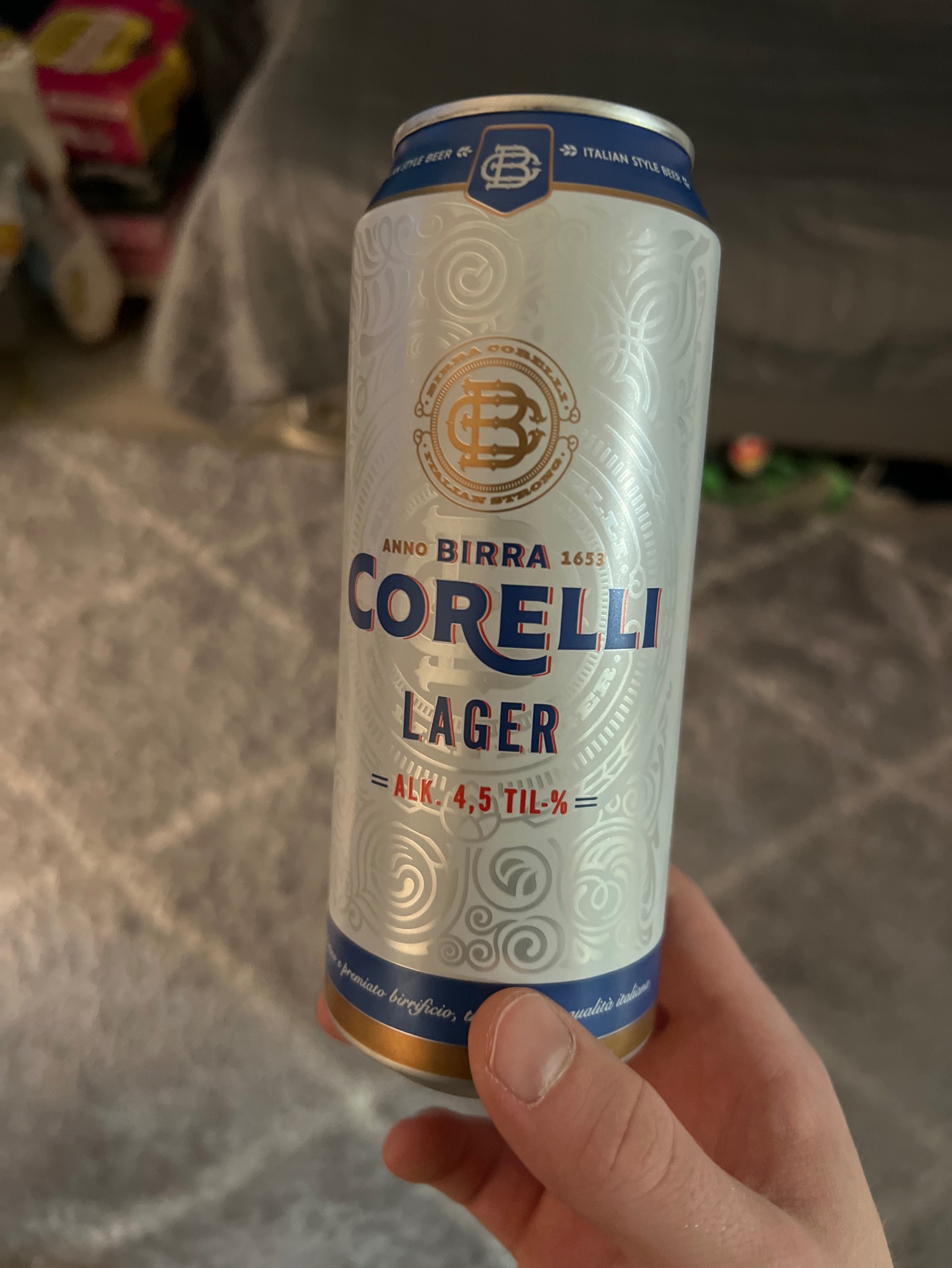 Birra Corelli Lager, Font Salem (Damm)