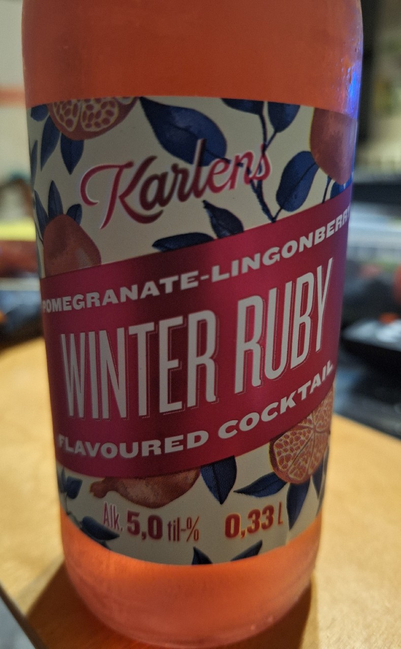 Winter Ruby Pomegranate - Lingonberry, Finland