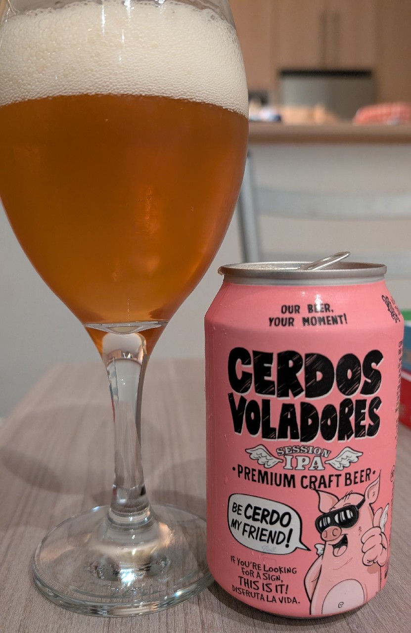 Cerdos Voladores IPA, Barcelona Beer Company