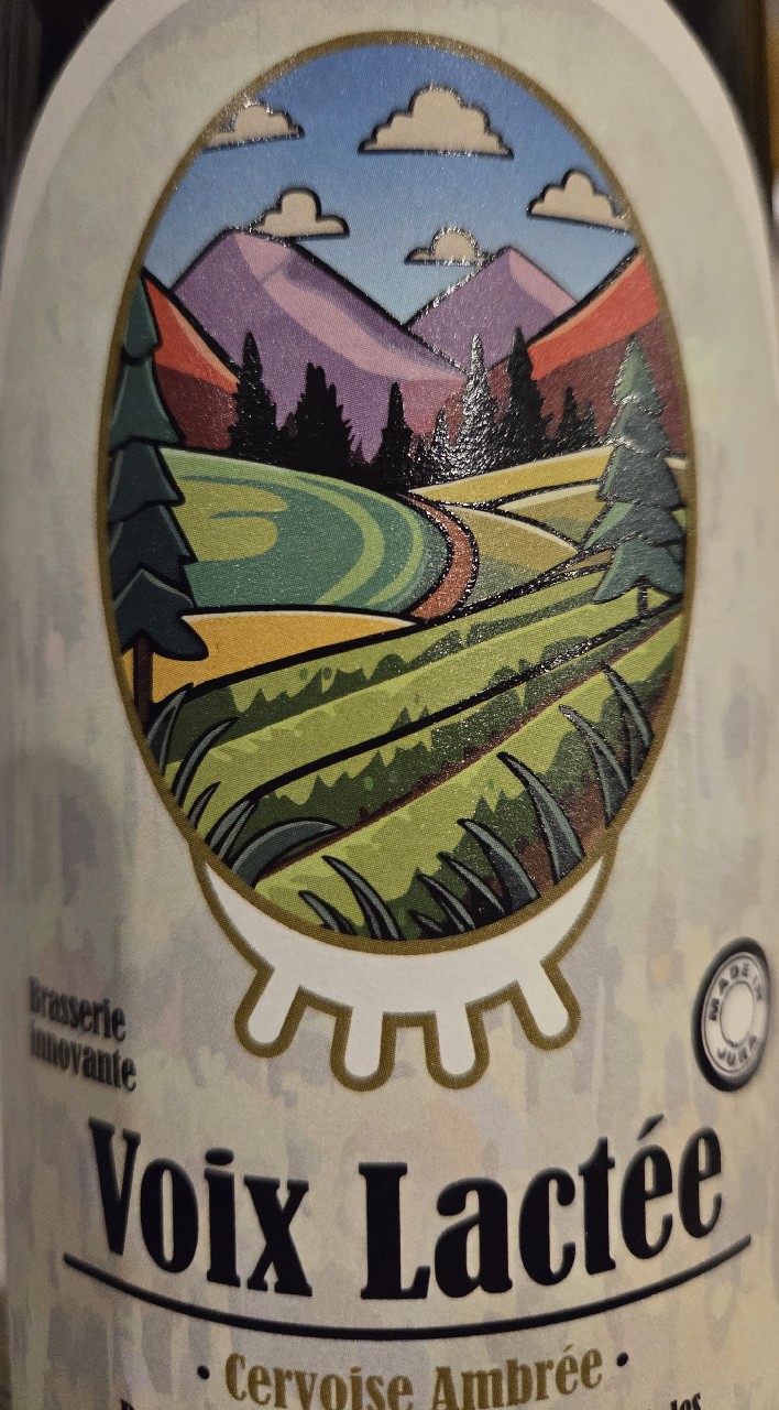 Voix Lactée ambrée, JuraSérum - Brasserie Galacté