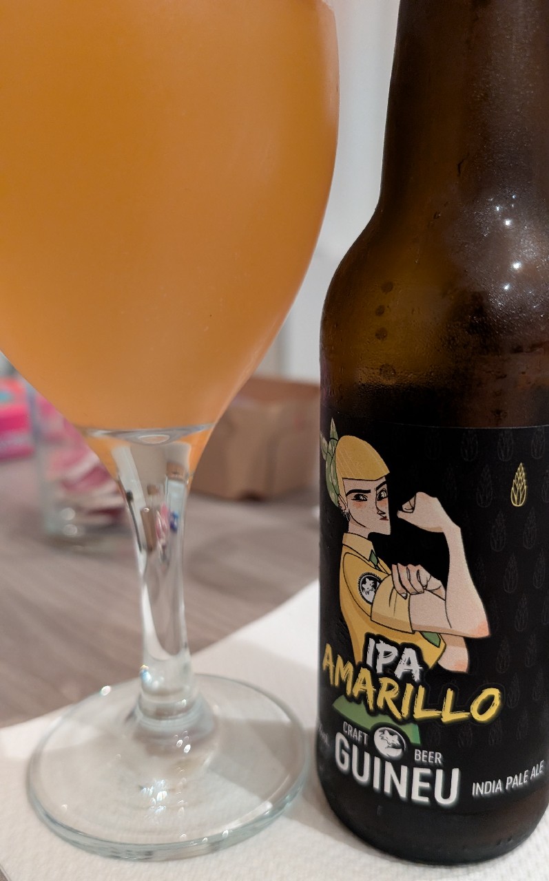 IPA Amarillo, Cervesa Guineu