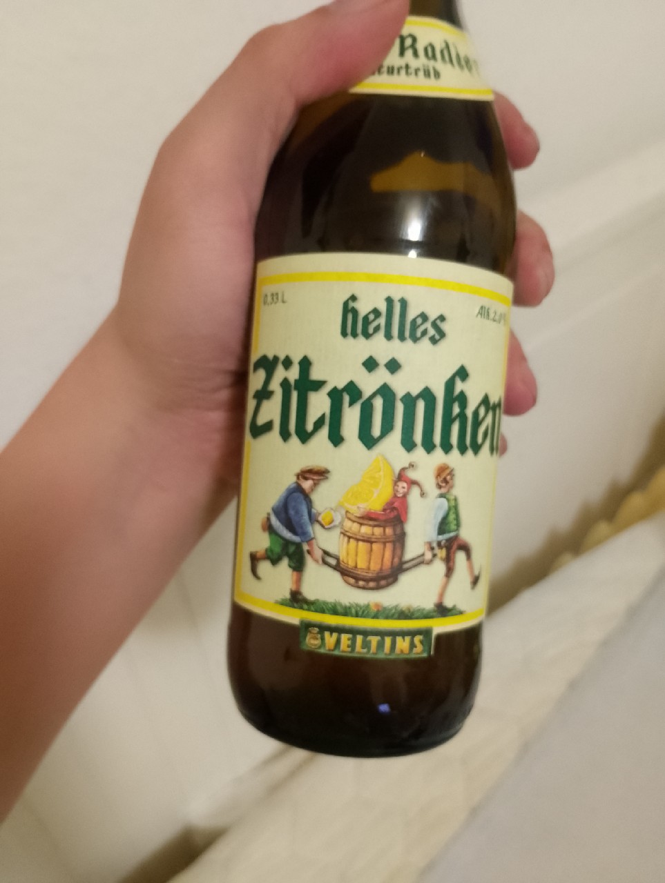 Helles Zitrönken, Brauerei C.& A. Veltins
