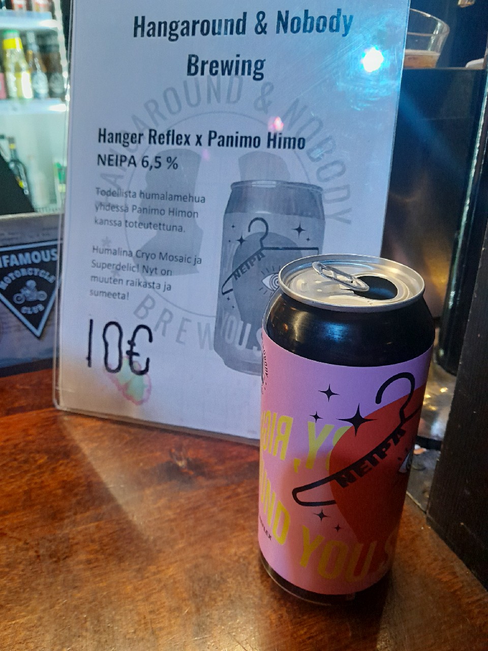 Hanger Reflex, Panimo HIMO