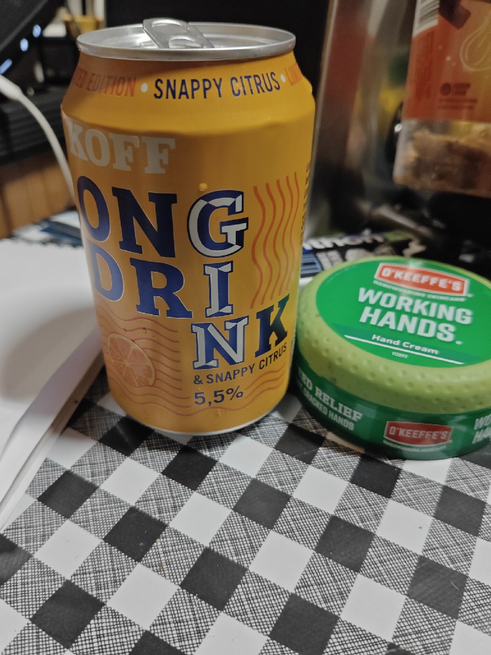 KOFF Long Drink Snappy Citrus, Finland