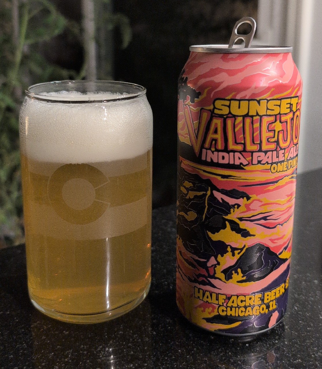 Sunset Vallejo ipa, Half Acre Beer Company