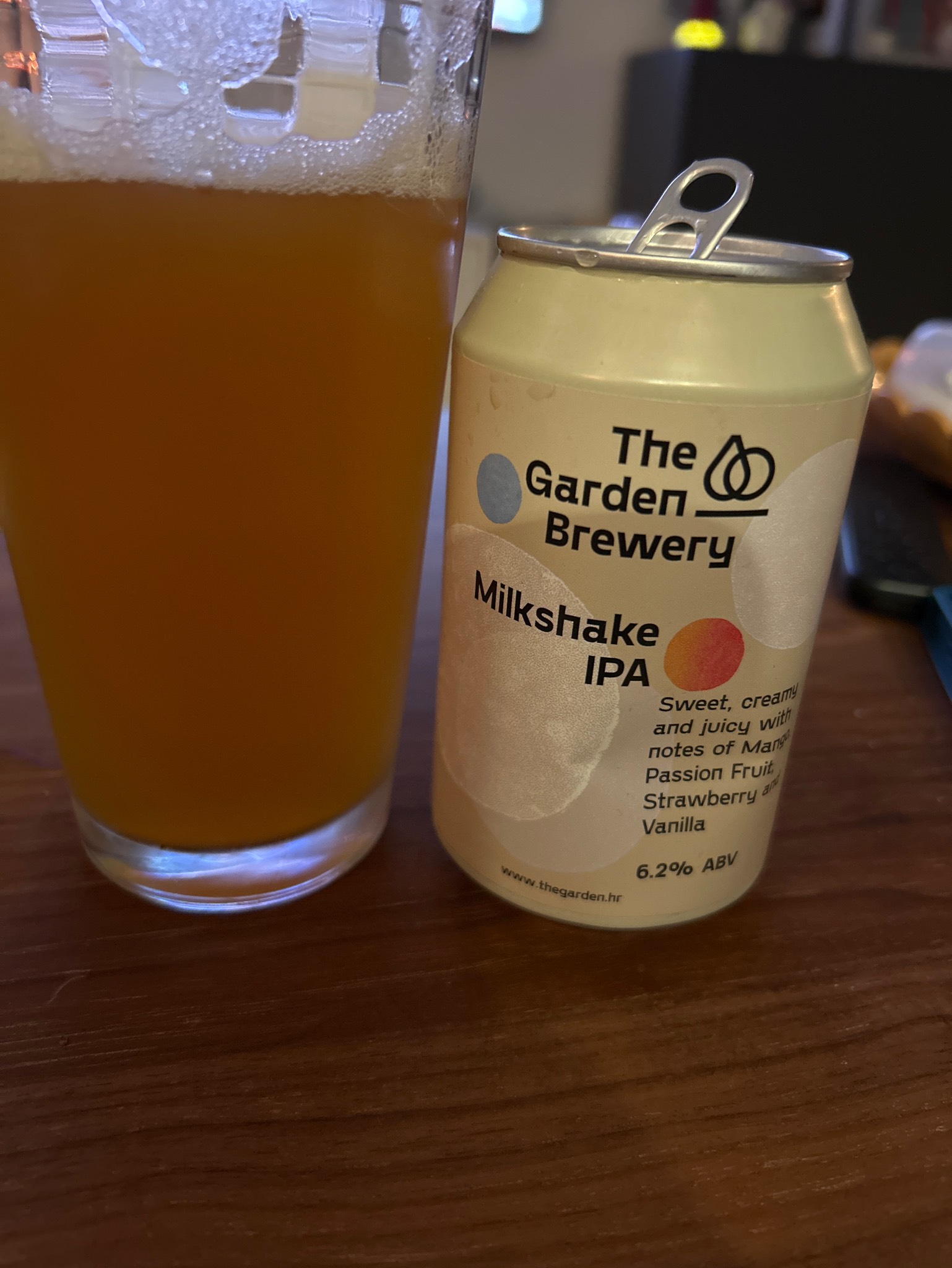 Milkshake IPA 6.2%, Croatia