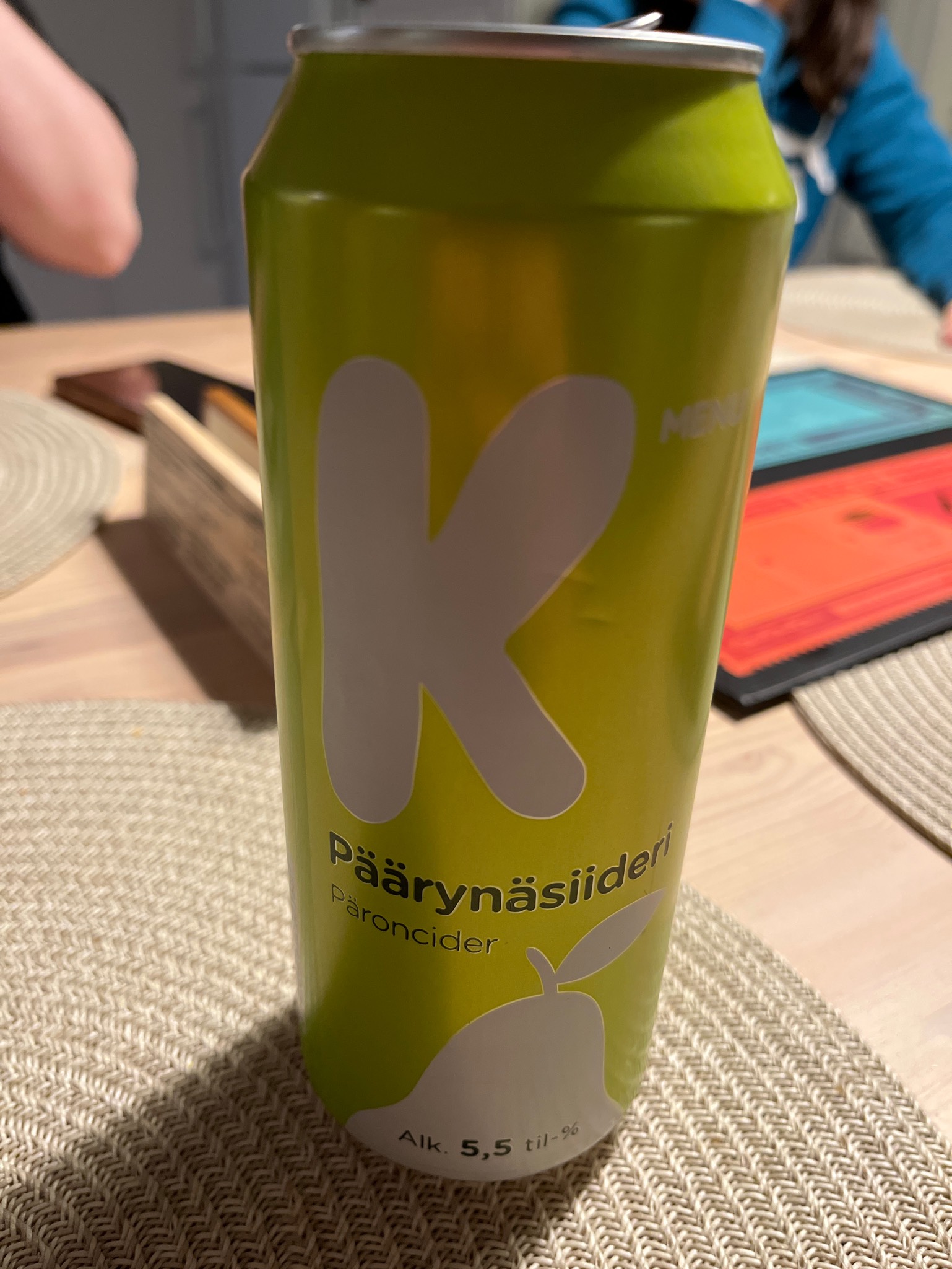 K-Menu Päärynäsiideri 5.5%, Finland