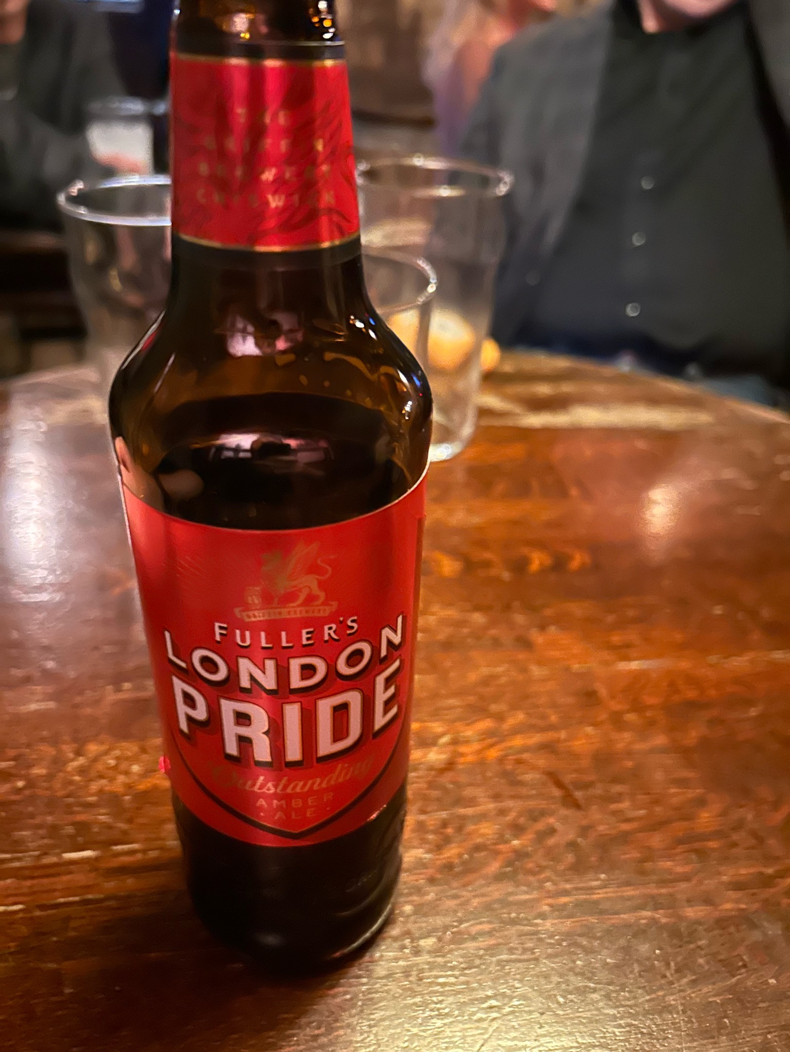 London Pride, Fuller's Griffin Brewery (Asahi Breweries)