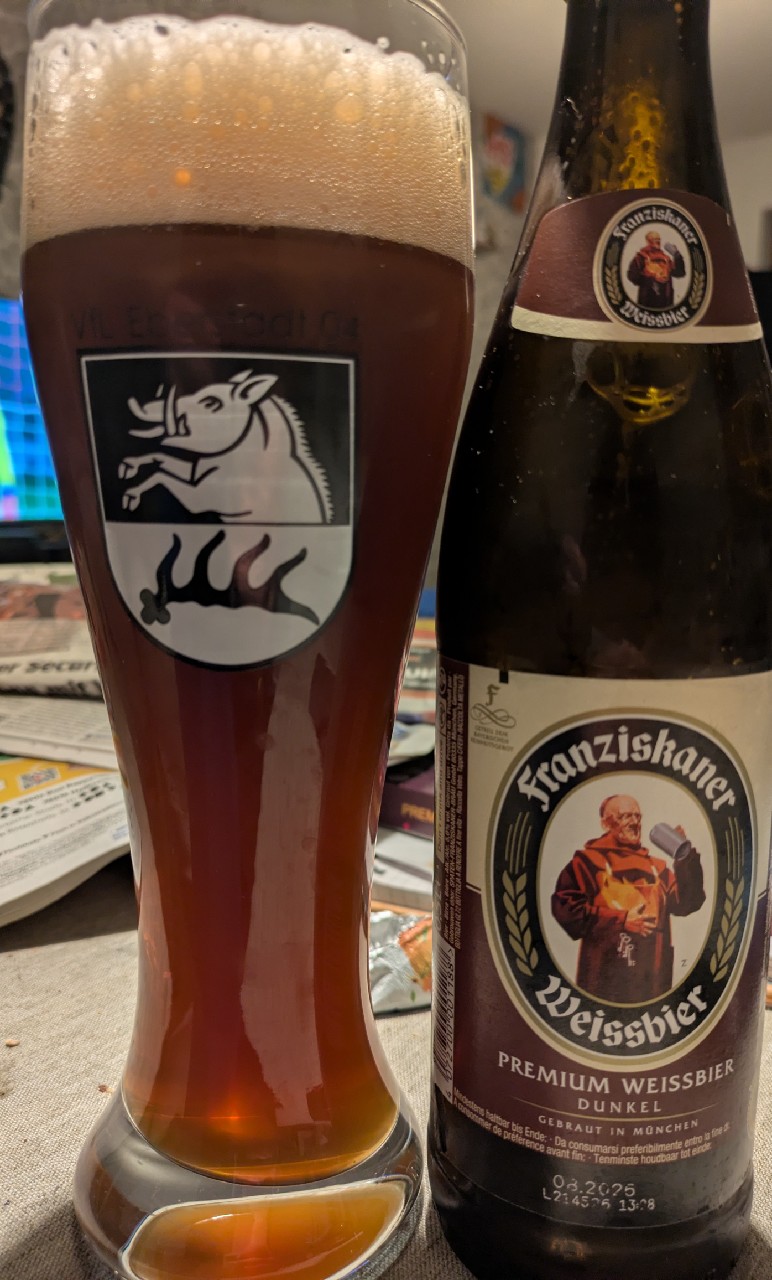 Erdinger Weißbier Dunkel, Germany