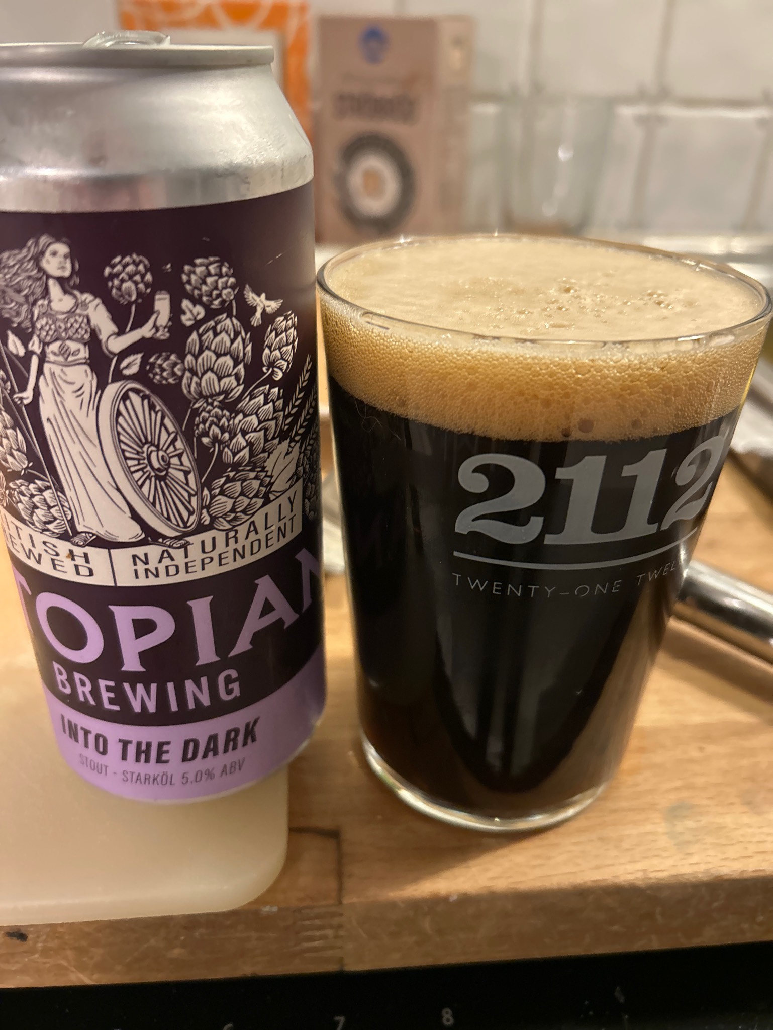 Into The Dark, Utopian Brewing Ltd.