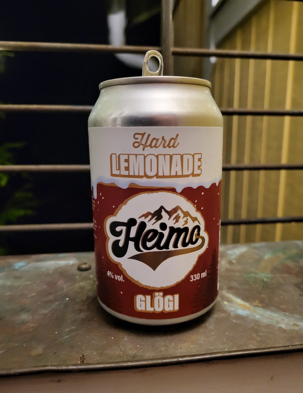 Heimo hard lemonade glögi, Finland