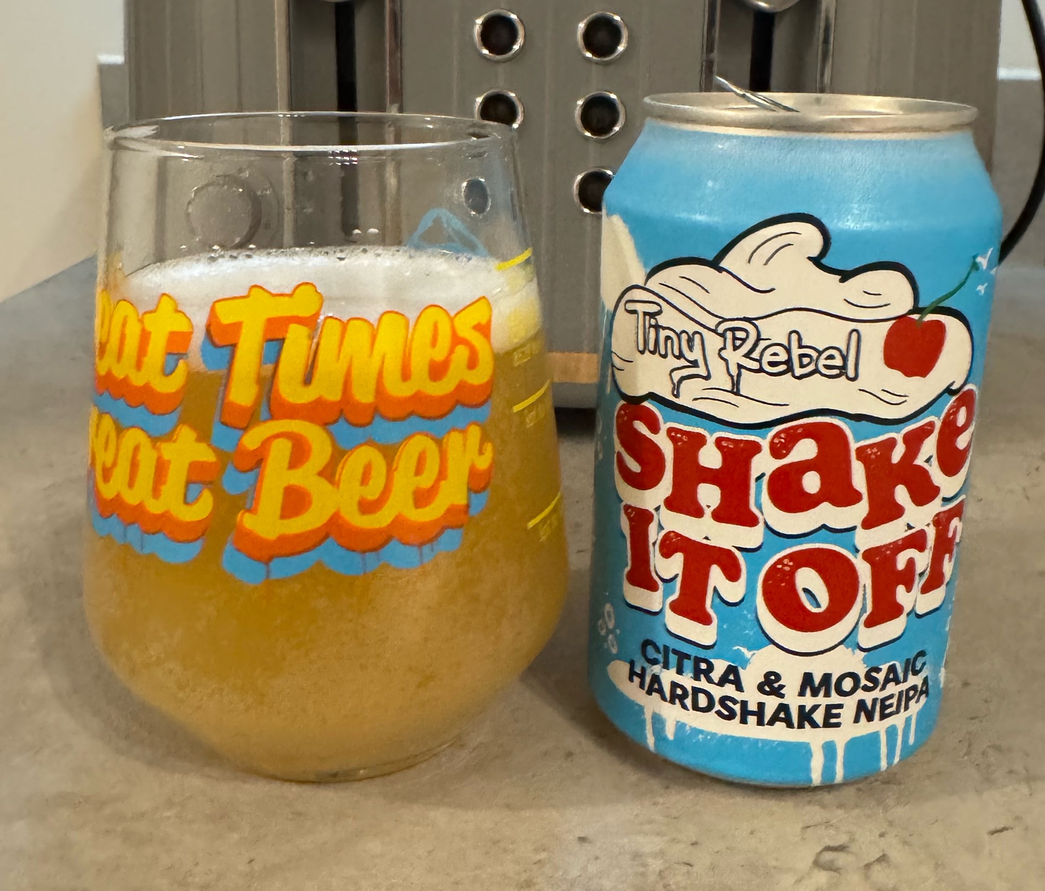 Shake it off, Tiny Rebel Brewing