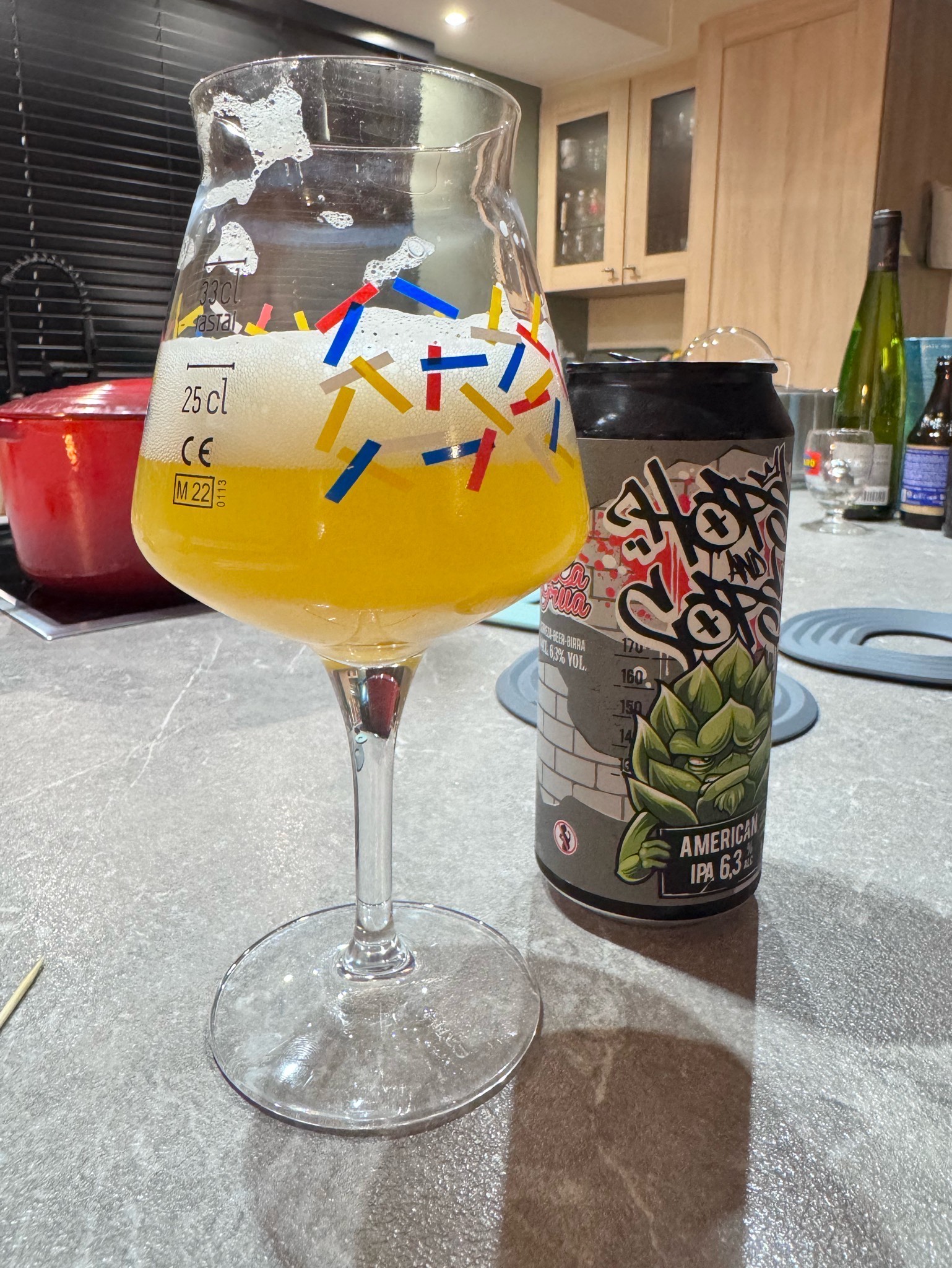 La Grúa American IPA, La Grúa