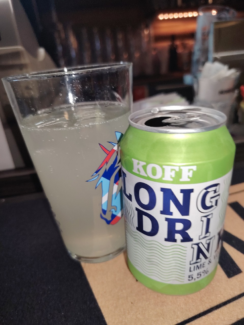 KOFF Long Drink Lime & Vodka, Finland