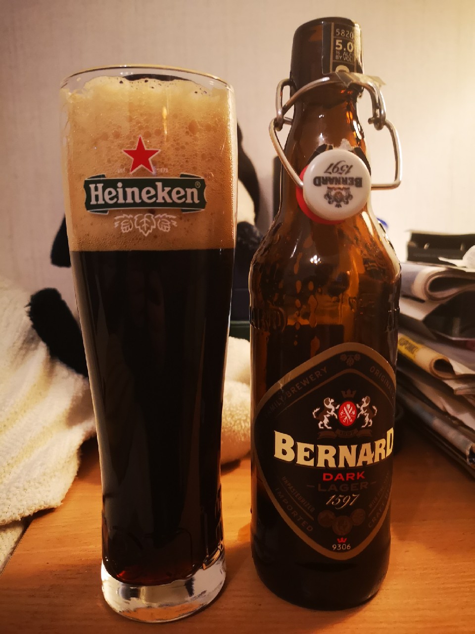 Dark Lager / Černý Ležák 12°, Bernard Family Brewery / Rodinný Pivovar Bernard