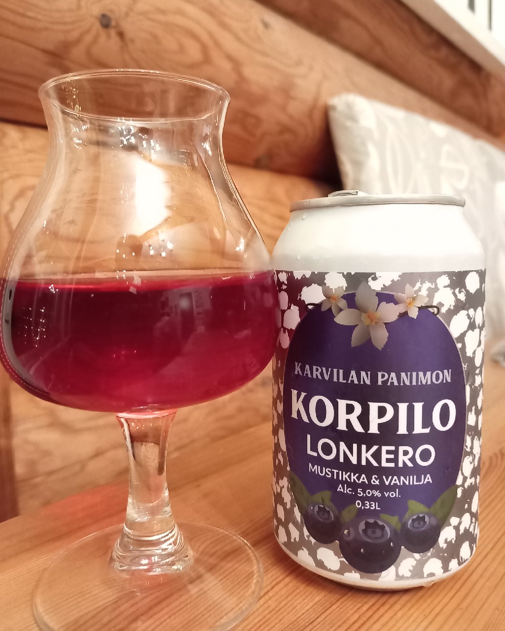 Korpilo Mustikka & Vanilja, Finland