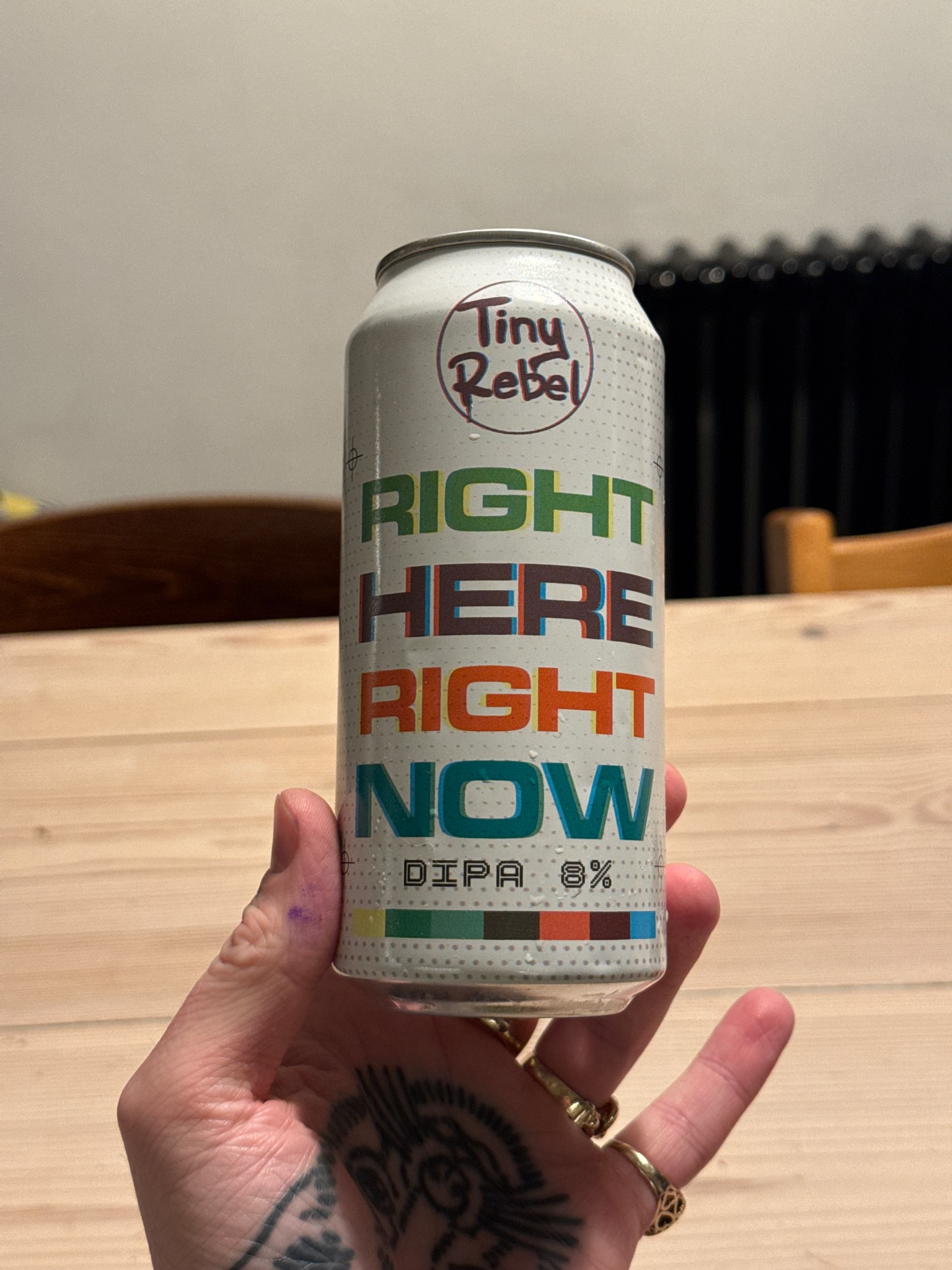 Right Here Right Now, Tiny Rebel Brewing