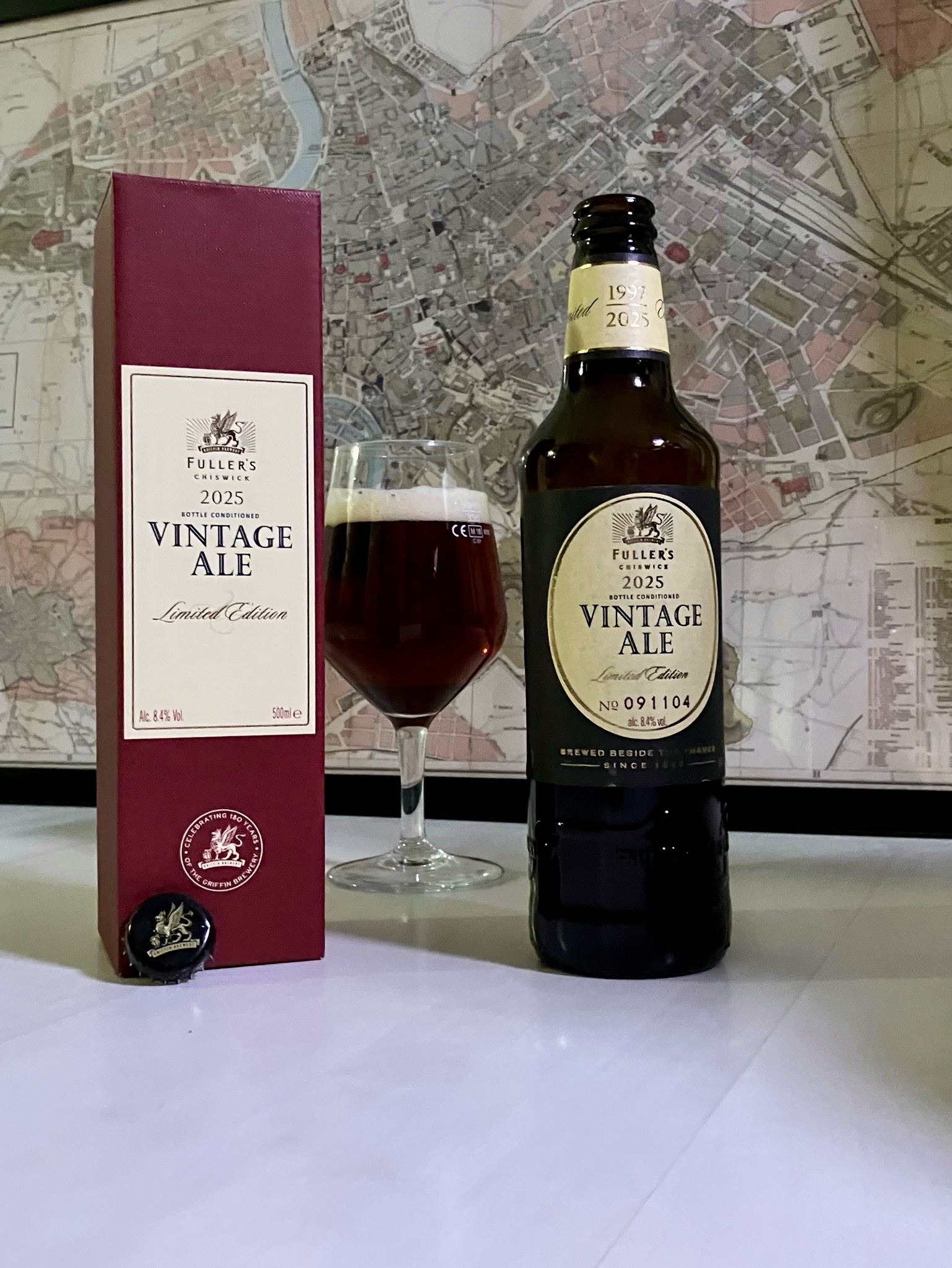 Vintage ale (2025), Fuller's Griffin Brewery (Asahi Breweries)